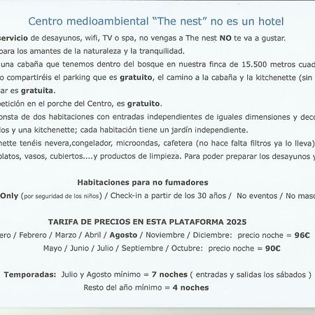 Centro Medioambiental The Nest - Adults Only Pension El Plano Buitenkant foto